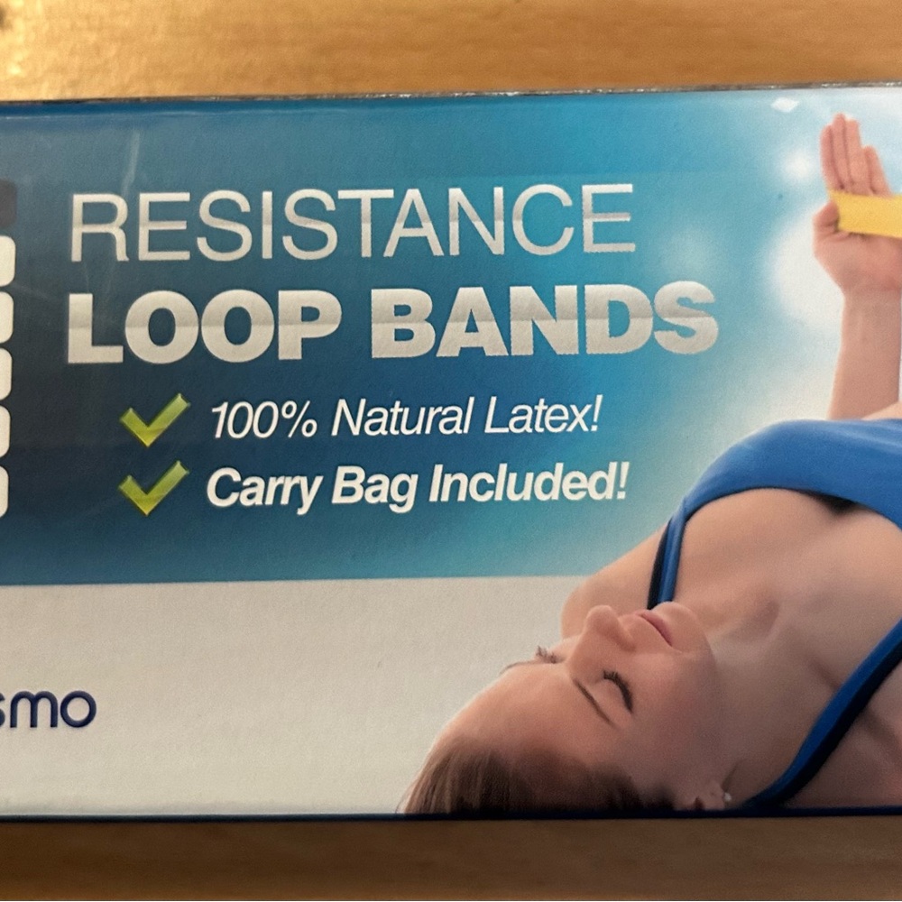 Blue Fitness Resistance Loop Bands